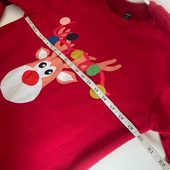 Red Rudolph Sweatshirt - Picture 7 of 8